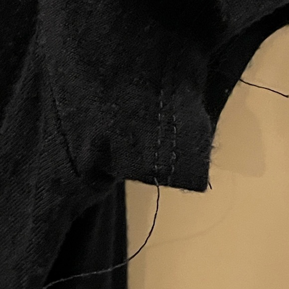 Pinkblush Navy Draped Front Plus Maternity/Nursing Top - Size 2X - Picture 7 of 7